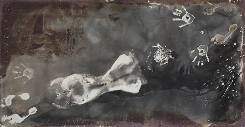 Bukfenc Somersault ff b w photogram 1988 100 x 200 cm