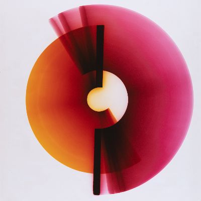 Szin Mozgo tezis Mindig van kockazat Color Thesis in Motion There Is Always Risk 2025 szines fotogram color photogram 60 x 60 cm 1 1