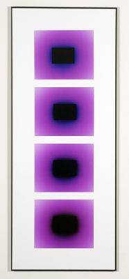 2007 color photogram 70 x 140 cm