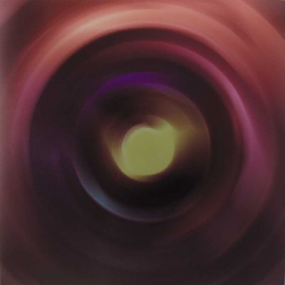 series of colour photograms 1 50 30 x 30 cm image from the series